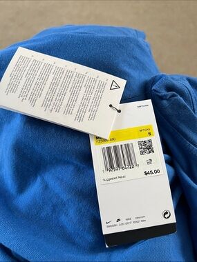 Nike Men’s Bright Blue Crewneck Sweatshirt